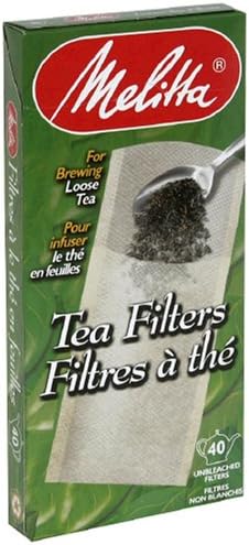 Melitta Loose Tea Filter 40 Ct.