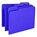 Smead Standard File Folders, 100 Count, Purple, 1/3-Cut Tabs, Letter Size (13043)