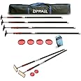 Zipwall 10-Feet ZipPole Set with Plastic Sheeting Bundle (3 Items)