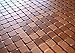FLEXIPIXTILE, Sample, Aluminum Mosaic Tile, Peel & Stick, Kitchen Backsplash, Accent Wall, Copper Coin