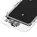 for iPhone 6s Touch Screen Replacement - Yodoit LCD Display Digitizer Glass Full Assembly with Small Parts Camera Proximity Sensor Home Button Earpiece Speaker 3D Touch + Tool (4.7 inches White)