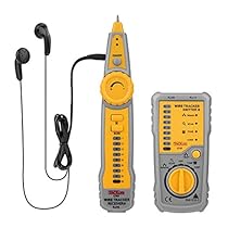 Tacklife CT01 Classic Wire Tracker RJ11 RJ45 Line Finder Cable Tester for Network Cable Collation, Telephone Line Test, Continuity Checking