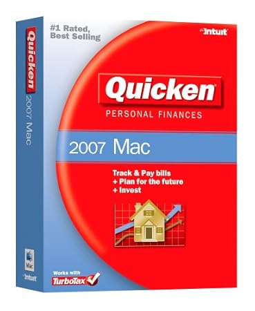 Quicken Personal Finances 2007 for Mac [OLD VERSION]