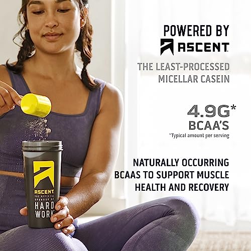 Ascent Casein Protein Powder 25g Micellar Casein Powder with Zero
