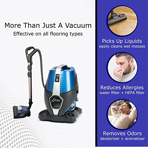 Sirena Bagless Vacuum Cleaner Premium Pack Water Filtration Vacuum