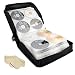 BlueCubi 288 Capacity Portable CD DVD Wallet Binder Book Sleeves Disc Storage Bag Carrying Case primary