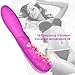Vibrator sex toy,Heating Rechargeable Silicone Vibrator Sex Adult Wand Massager Toy,Pink