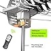 HDTV Antenna,AIRFREE Amplified Digital TV Antenna 150 Miles Range 360° Rotation Outdoor Digital HDTV Antenna-Wireless Remote with adjustable mount pole