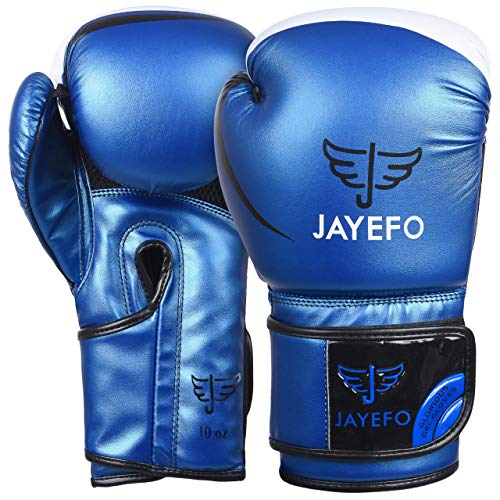 Jayefo Glorious Boxing Gloves Muay Thai Kick Boxing Leather Sparring