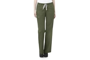 WonderWink Women's Petite-Plus-Size Wonderwork Straight Leg Cargo Scrub Pant
