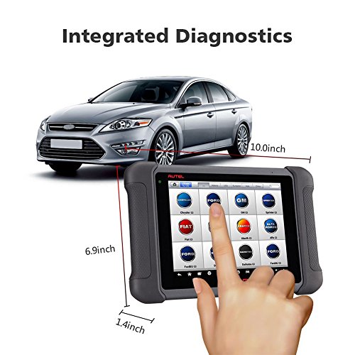 Autel MaxiSys MS906 Automotive Diagnostic Scanner with Complete Capabilities for Codes, Live Data, Active Test, ECU Information, Adaptation, Matching (Advanced Version of DS708)