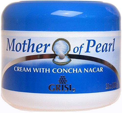 Concha Nacar Grisi Face Cream| Lightening Face Moisturizer for an Even Skin Tone, Skin Lightening Cream with Mother of Pearl That Helps Vanish Small Dark Spots; 3.8 Ounces