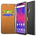 Yocktec Case for BLU VIVO XL4, Ultra Slim Premium PU Leather Flip Wallet Case with Card Pockets and Kickstand Feature for BLU VIVO XL4 Smartphone (Black)