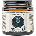 Tribal Remedy Pure Organic Halal Beef Tallow (Unscented) - SHIFA Skin Moisturizer – Rich in Vitamins A, D, E, and K – Deeply Hydrating and Anti-Inflammatory – Natural and Non-Toxic – 4 oz Jar