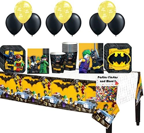 Lego Batman Movie Birthday Party Tableware Pack