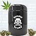 SAMURAI BLAZE Original UV Stash Jar | Smell Proof for Dank Odors (100ml)