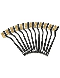 Juego de brochas de nailon Steelex