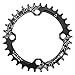 Narrow Wide Chainring 104BCD 32T 34T 36T 38T CYSKY Bike Single Chainring for 9 10 11 Speed, Perfect for Most Bicycle Road Bike Mountain Bike BMX MTB Fixie Track Fixed-Gear Bicycle (Round, Black)