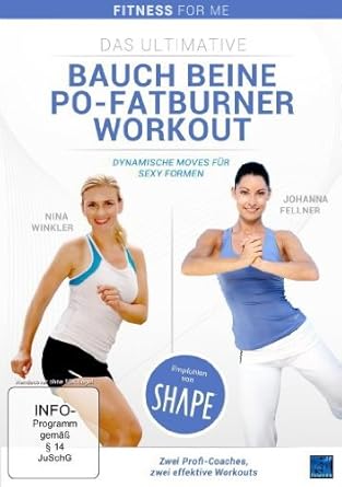 Fitness For Me Das Ultimative Bauch Beine Po Fatburner Workout
