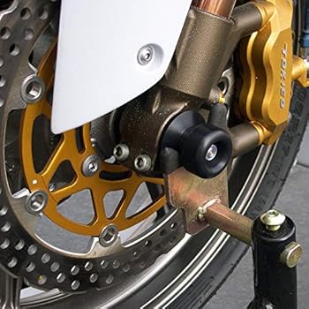 Shogun 2003-2012 Kawasaki ZX6R ZX6RR 2008-2010 ZX10R 2008-2011 ZX14 2012-2020 ZX14R Front Axle Sliders - 702-4419 - MADE IN THE USA