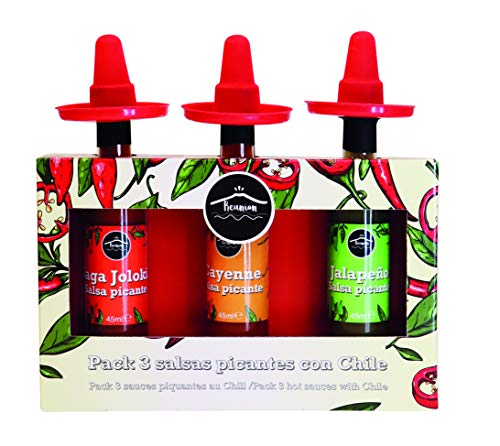 BERELA HOME Reunion - Picante saus met Chiles - drie sterke dranken met chilisauzen met drie soorten chile, saus van… - Afbeelding 4