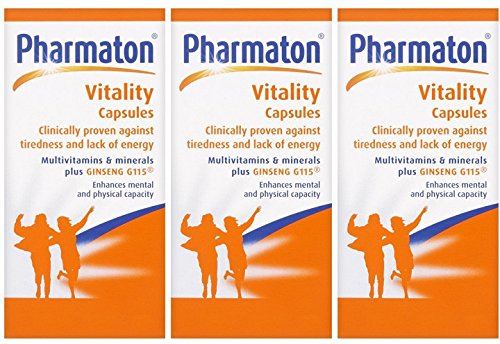 (3 PACK) - Pharmaton - Pharmaton Vitality | 100 s | 3 PACK BUNDLE