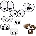 70 Pairs Funny Lovely Cartoon Safety Eyes Cute for Teddy Bear Doll Animal Puppet Craft