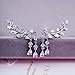 Becoler Leaves Tassel Ear Stud Ear Drop Earings