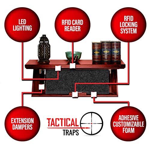 Tactical Traps Patriot 35S Compact Concealment Shelf with Trap Door
