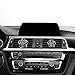 Bling Car Decor Black Rose Car Air Vent Clip Charms, Bling Accessories for Women, 2 pc Crystal Diamond Flower Car Vent Ornaments, Rhinestone Glam Interior Decoration( 2pc)