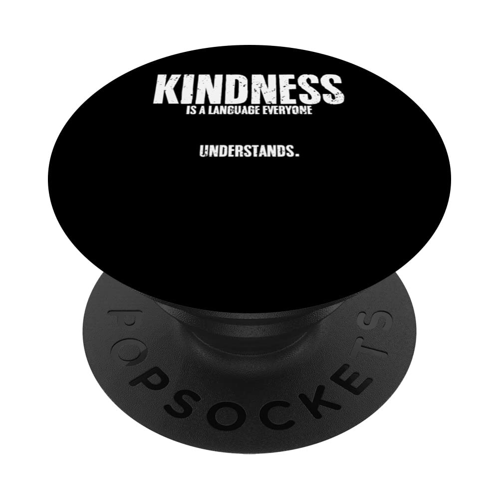 Cool Kindness Is A Language Everyone Understands Veterinary PopSockets Swappable PopGrip