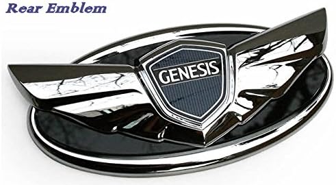 Chrome Rear Trunk emblem ; Rear Trunk Genuine emblem For Hyundai Genesis Coupe 2010~2013