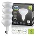 Best LED Bulb Pack of 4 by Vemotix! - 9W equivalent 75W light (3000K) / 600lm - View Angle > 270o- 30.000 Hours Extra Long Lifespan - Very Economic - 100% Satisfaction Guarantee