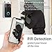 Video Doorbell Camera (Upgraded) with Ring Chime (All in One),Wi-Fi with PIR Motion Detection,Waterproof,Wide Angle,Night Vision,Real-Time Notification,Two-Way Talk,32GB SD Card,3 Batteries, USB Cable