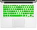 Kuzy - GREEN Keyboard Silicone Cover Skin for MacBook Pro 13
