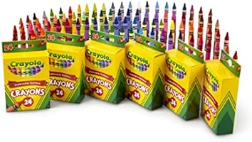 Crayola 24 Count Crayons (6-Pack)