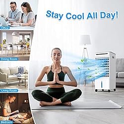 Portable Air Conditioners, 4-IN-1 Evaporative Air