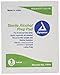 Dynarex Alcohol Prep Pads, Medical-Grade and Non-Woven Prep Pads, Saturated with 70% Isopropyl Alcohol, Rapid-Acting Antiseptic Wipes, 1-Ply, Large, 1 Case of 100 Alcohol Prep Pads