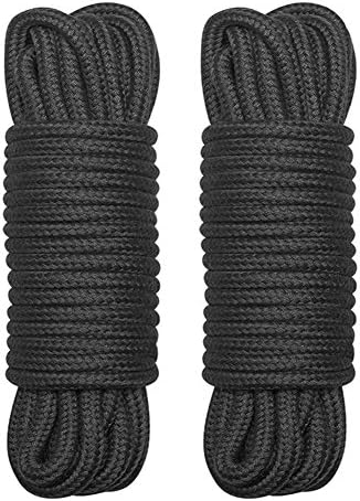 Hovome Soft Cotton Rope 2-Pack 32 Feet 10 Meter Soft