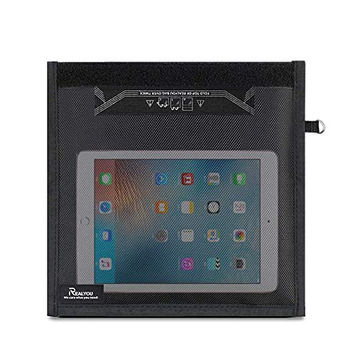 Signal Blocking, Anti-Tracking, Anti-Spying,RFID Single Blocking Bag, Radiation Protection for Cell Phones, Key Fobs and Credit Cards,Faraday Key Fob Bag, Anti-Hacking Security Bag (M:9.8IN X 11IN)