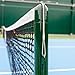 Vermont Round Tennis Posts [Optional Sockets] | ITF Regulation Posts - Brass Winder Included