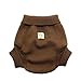 EcoPosh Wool Diaper Cover, Umber, Size 1