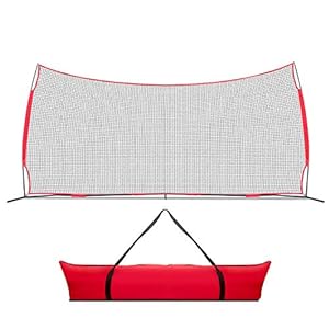 Lacrosse Scoop 20×10 Foot Lacrosse Backstop, 200 Sq Feet of Protection Perfect for Lacrosse, Soccer, Baseball…