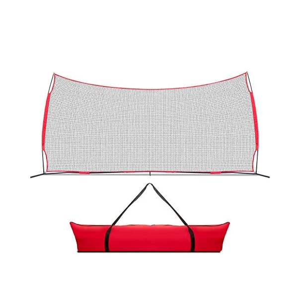 Lacrosse Scoop 20x10 Foot Lacrosse Backstop, 200 Sq Feet of Protection