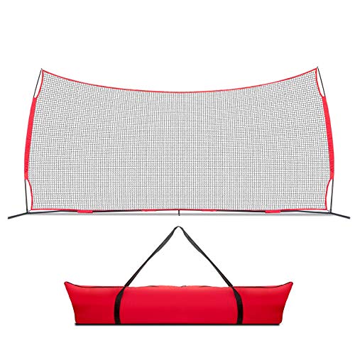 Lacrosse Scoop 20x10 Foot Lacrosse Backstop, 200 Sq Feet of Protection