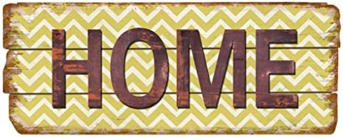 Country Farm Decor Home Chevron Wood Sign Rustic Plaque Home Wall Decor