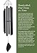 Music of the Spheres - Quartal Tenor, Medium-Large Handcrafted Wind Chime, Precision Tuned, Weather-resistant Unique Outdoor Wind Chimes, 60