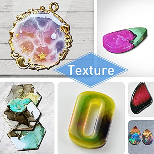 FansArriche 15 Colors Liquid Pigment for Epoxy Resin, Translucent Resin