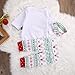 Newborn Baby Infant Boy Christmas Best Gift T-shirt Tops+Pants Outfits Sets