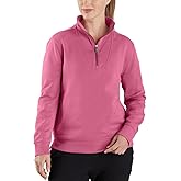Carhartt Women's TENCEL Fiber Series Relaxed Fit Half-Zip Sweatshirt